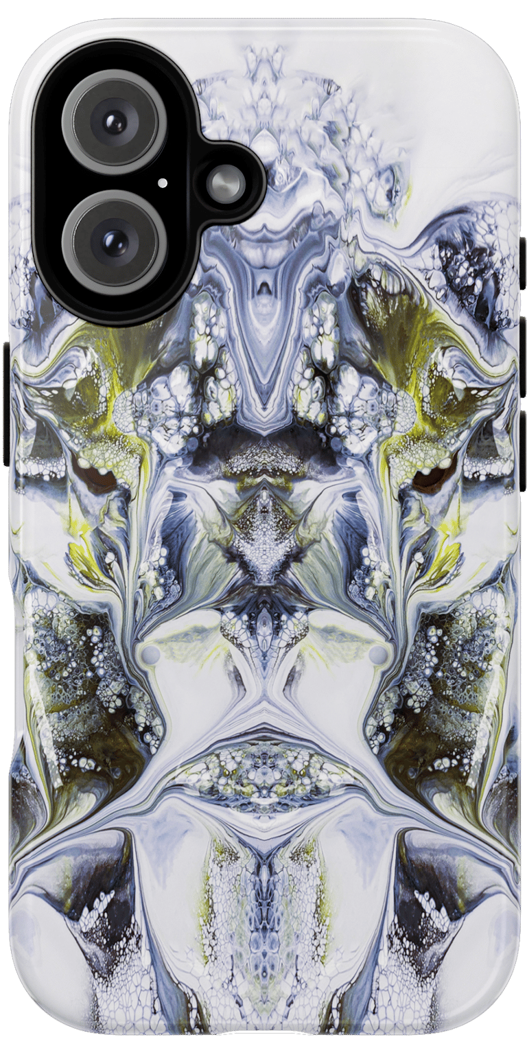 Sentinel abstract art phone case from the Dream Carnival collection