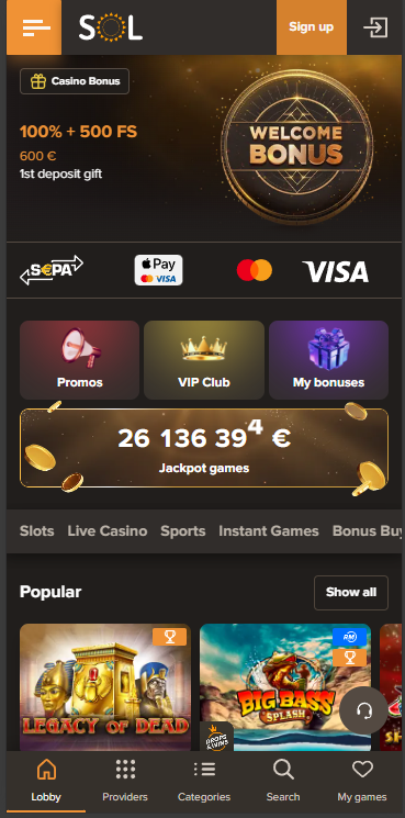 SOL CASINO