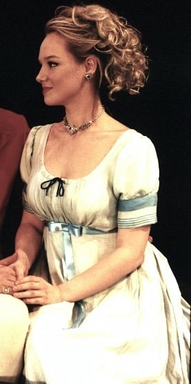 Nicky Ladanowski as Amelia Sedley in Vanity Fair