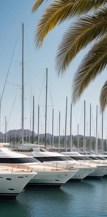 sailboats docked in our harbor