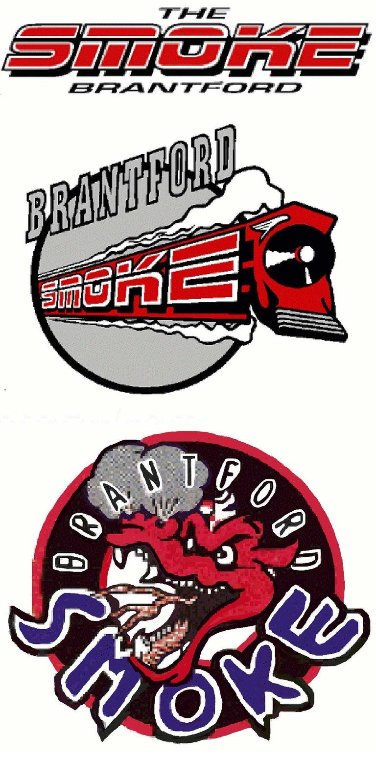 Brantford Smoke logos