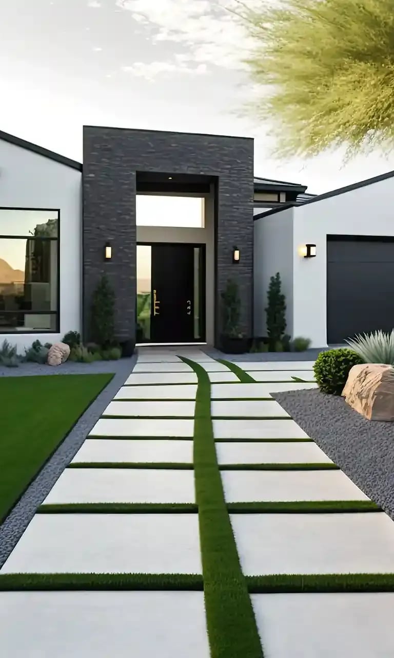 Turf sidewalk