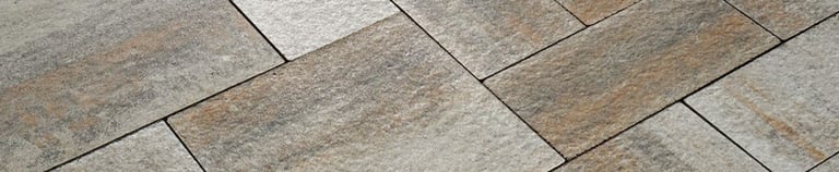 Geltonos mozaikos trinkelės