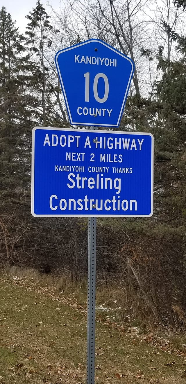 adopt a highway streling construction