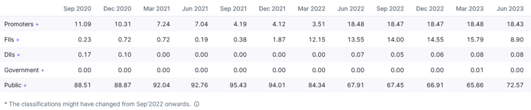 promoter holding change_bcg brightcom _fraud_red flag_stock analysis