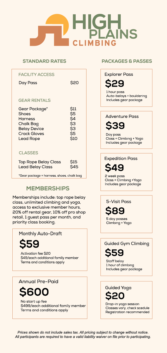 HPC Pricing Card