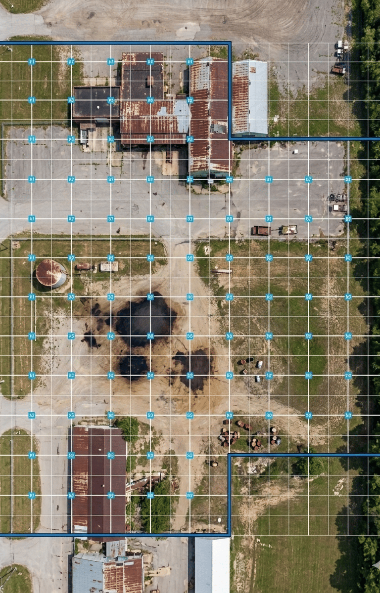 An aerial view of a Phase I environmental site assessment by Proteus Environmental in Oregon