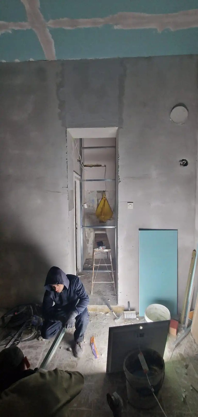 Izrada gipsanog pregradnog zida