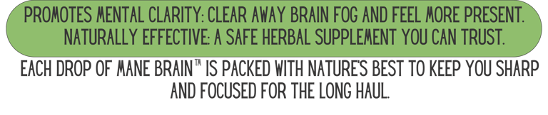 Mane Brain™ offers premium mushroom-based wellness products designed to support focus, memory,.