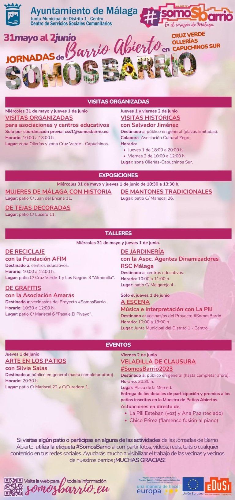 Programa Completo #SomosBarrio 2023 Barrio Abierto