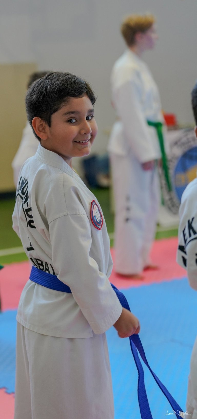 "How long to get a blackbelt in taekwondo" asks a Hwa Rang Blue belt student
