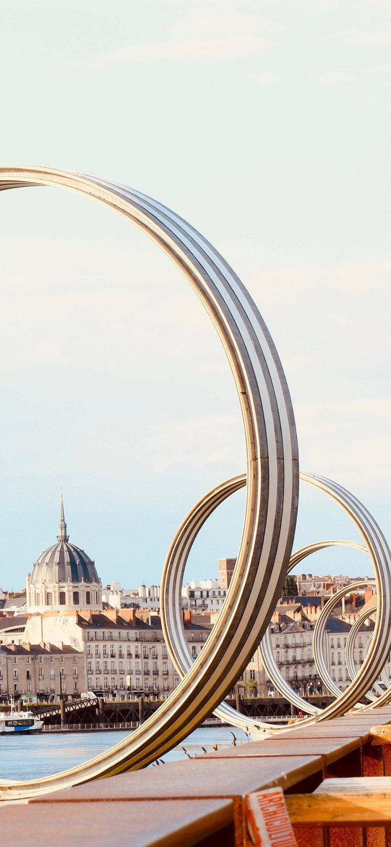 Photo des anneaux de Nantes