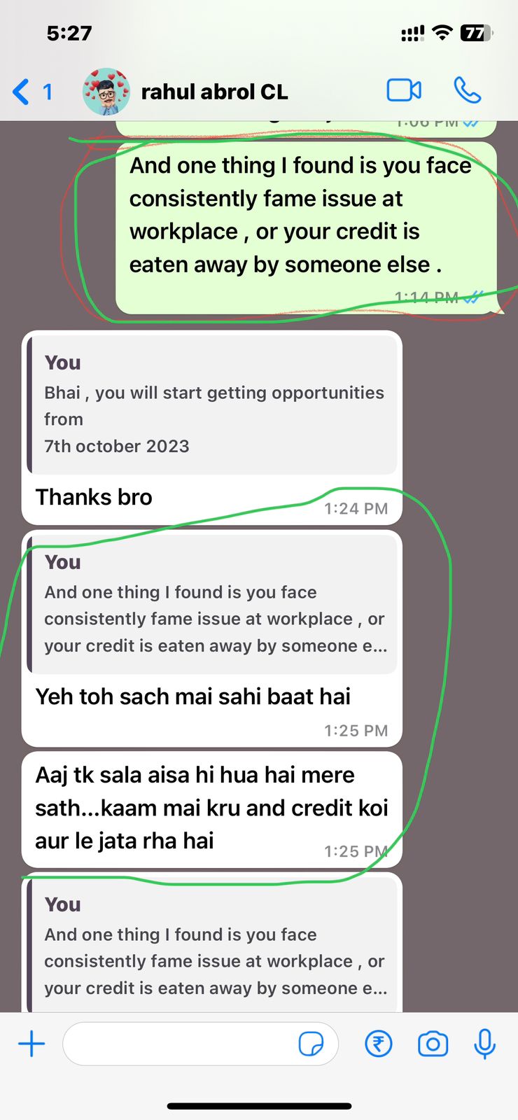 Workplace astrology prediction