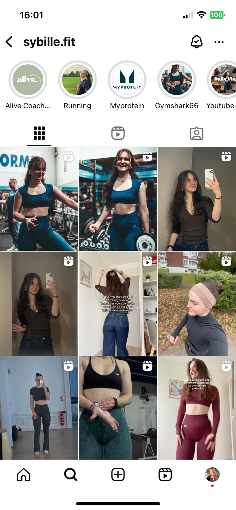 sybillefit coach sportif instagram