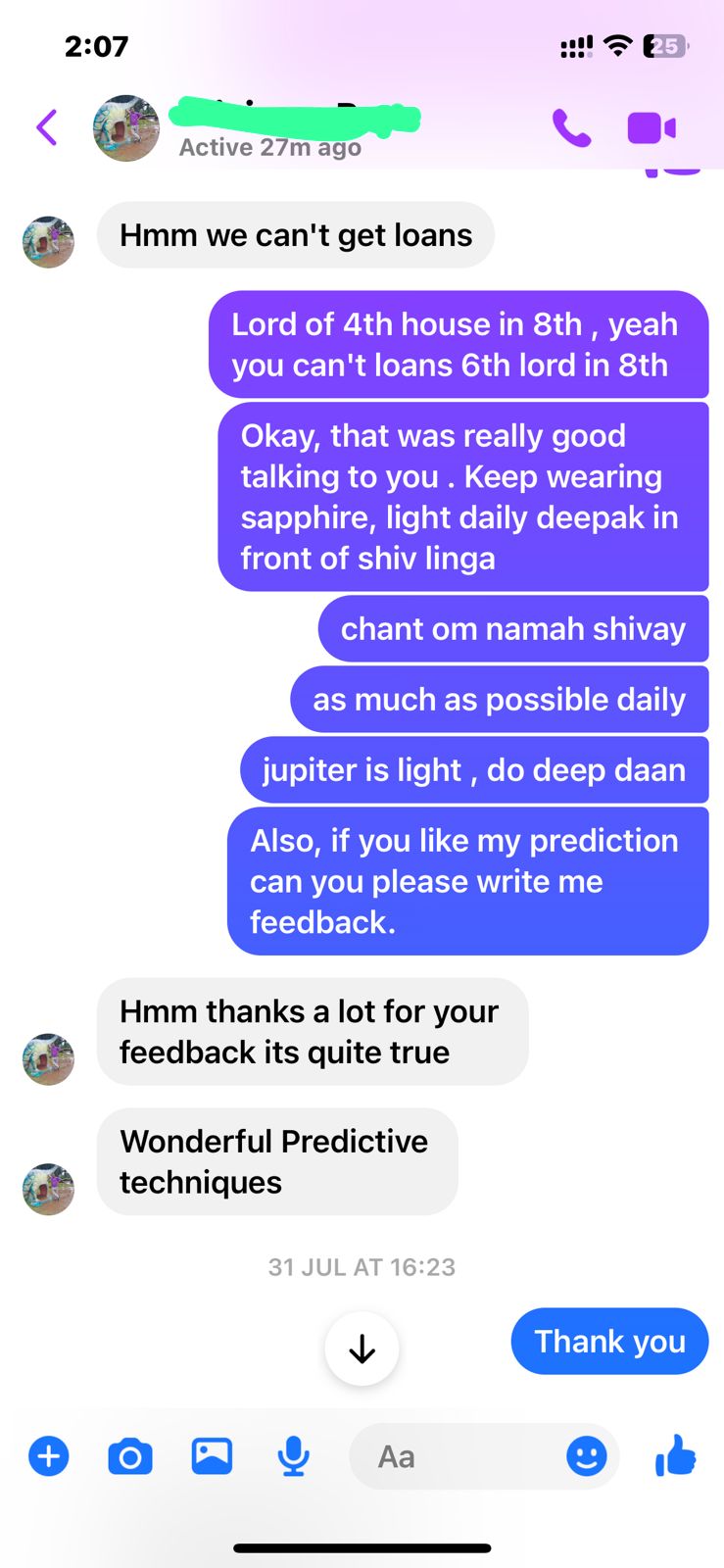 Astrology prediction