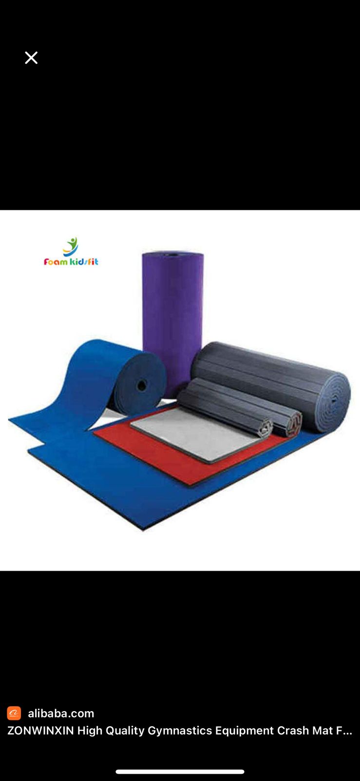 gymnastic mattress