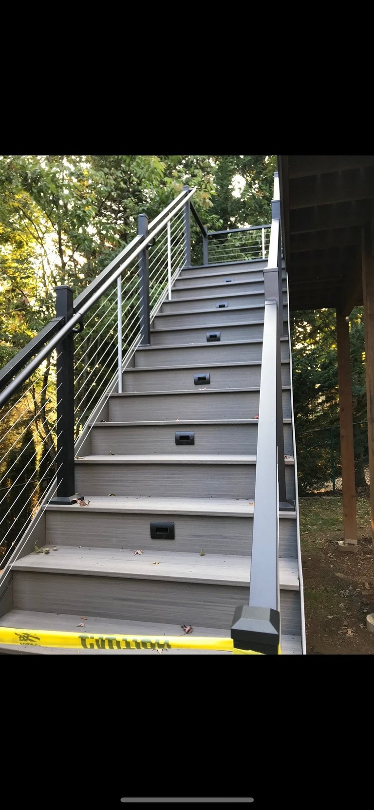 Deck stairs