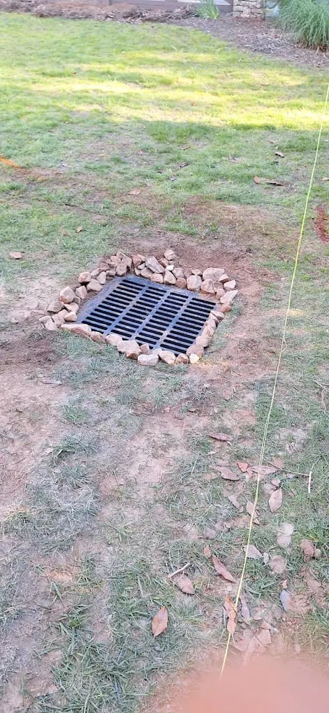 Catch basin install blueridge ga