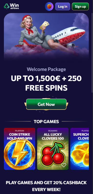 Winairlines casino