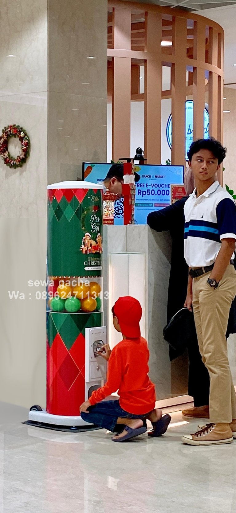 sewa mesin gacha gachapon custom
