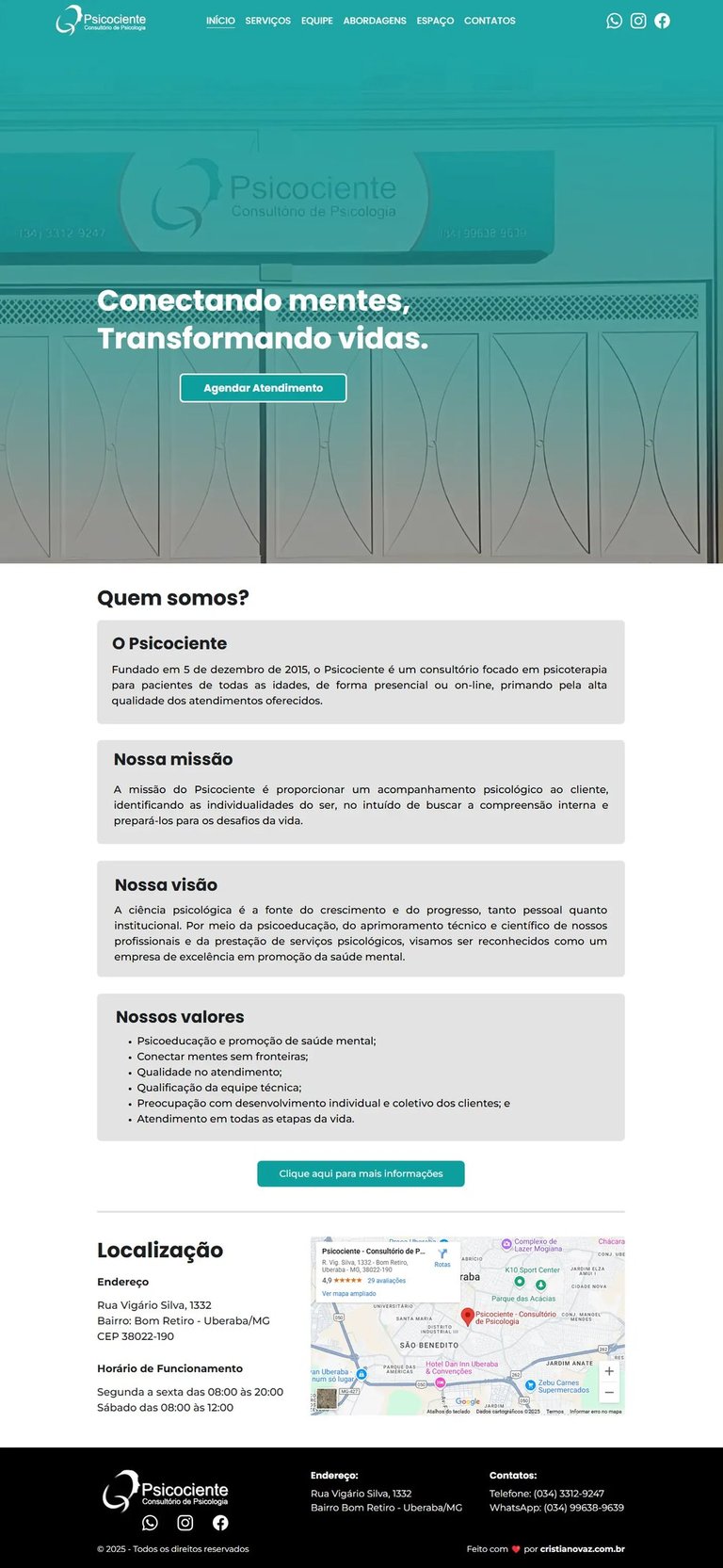 Site Psicociente