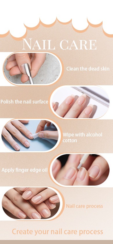 a woman's hands with a manicured manicured nails