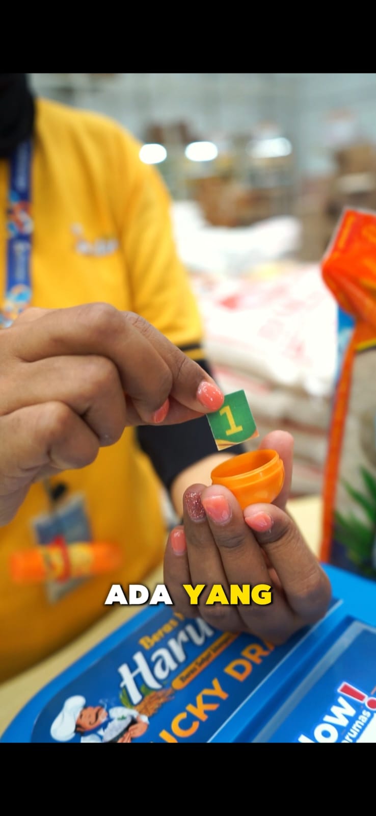 Tebar Hadiah Ramadhan (THR) bersama Beras Harumas