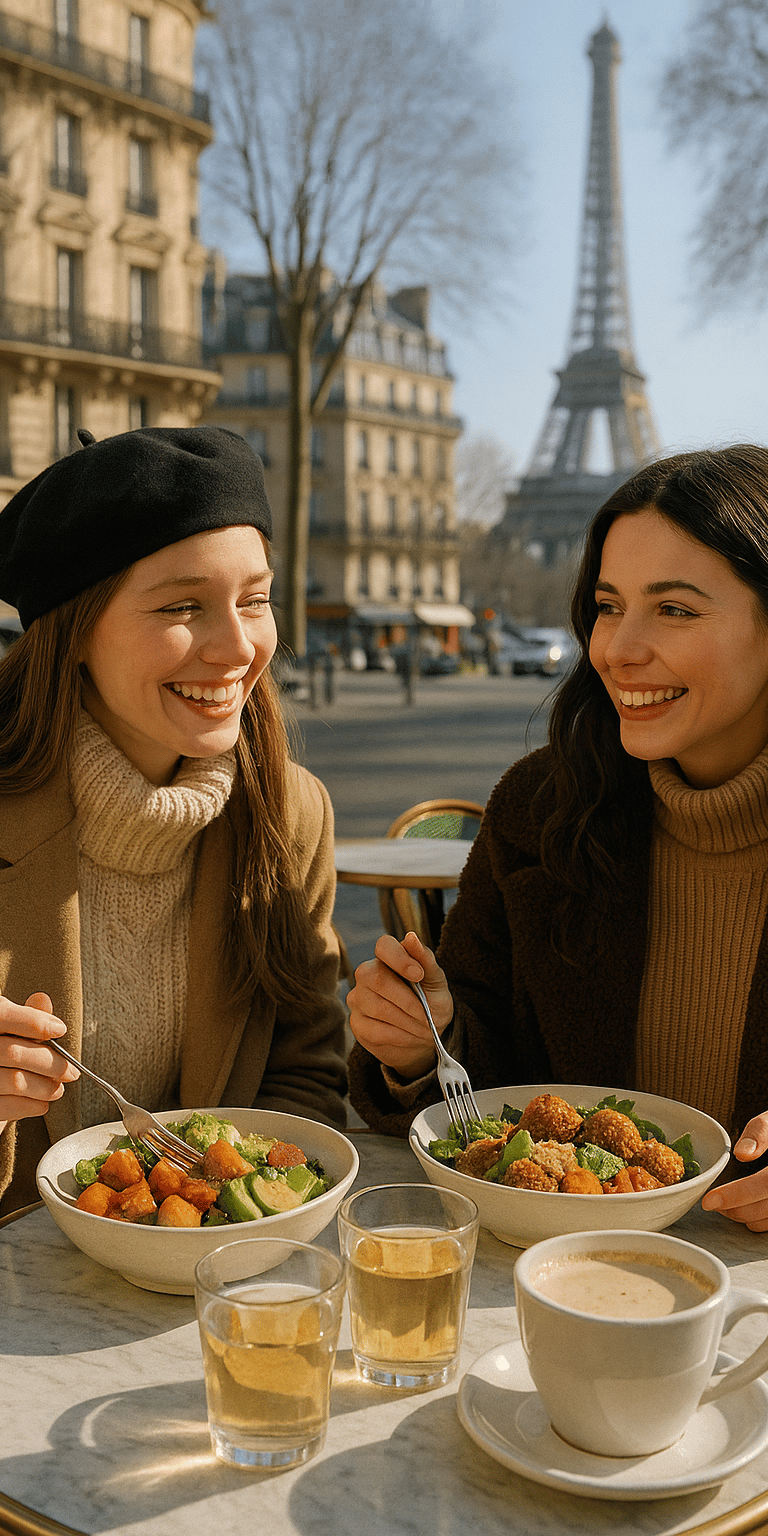Déjeuner entre amies - Journée mondiale du véganisme
