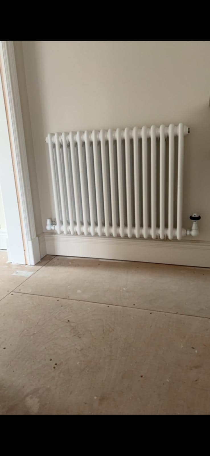 Thermostatic radiator valve upgrade in Evesham home for better temperature control