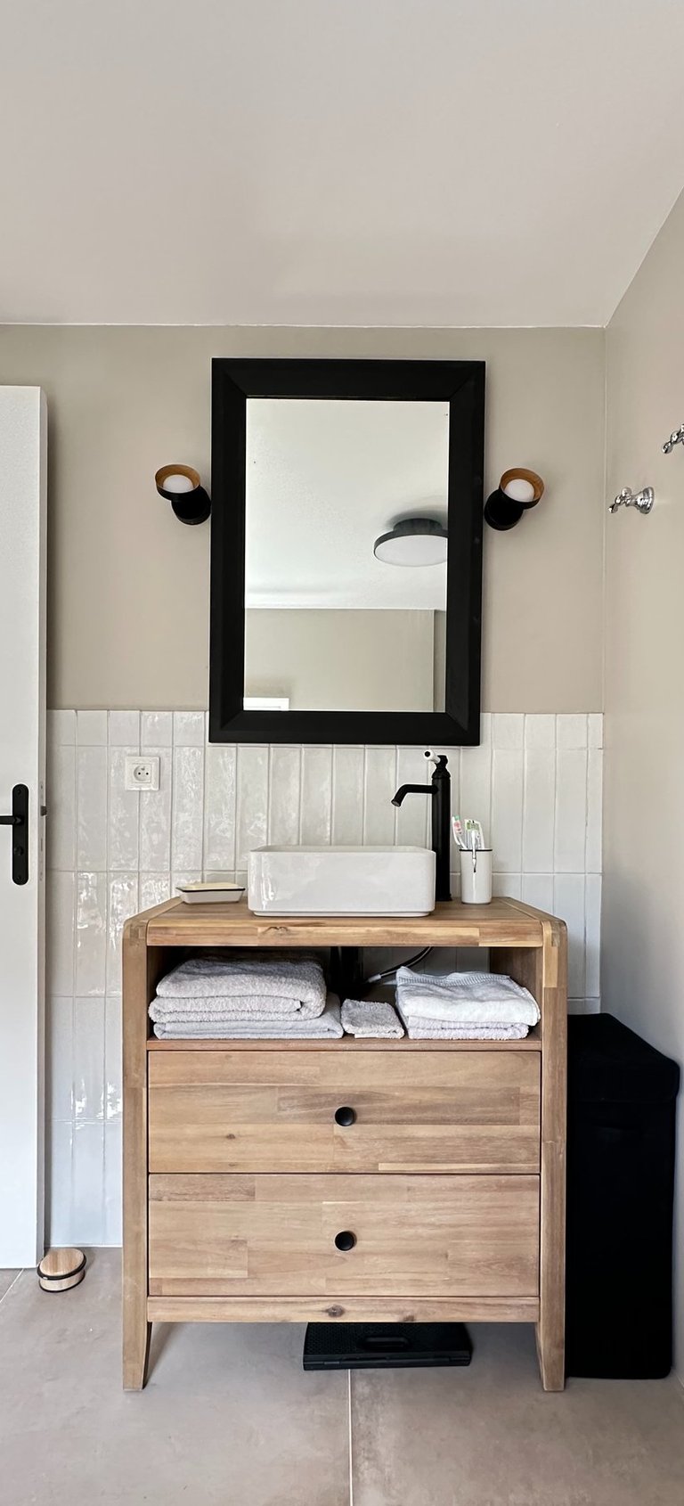 meuble vasque avec miroir