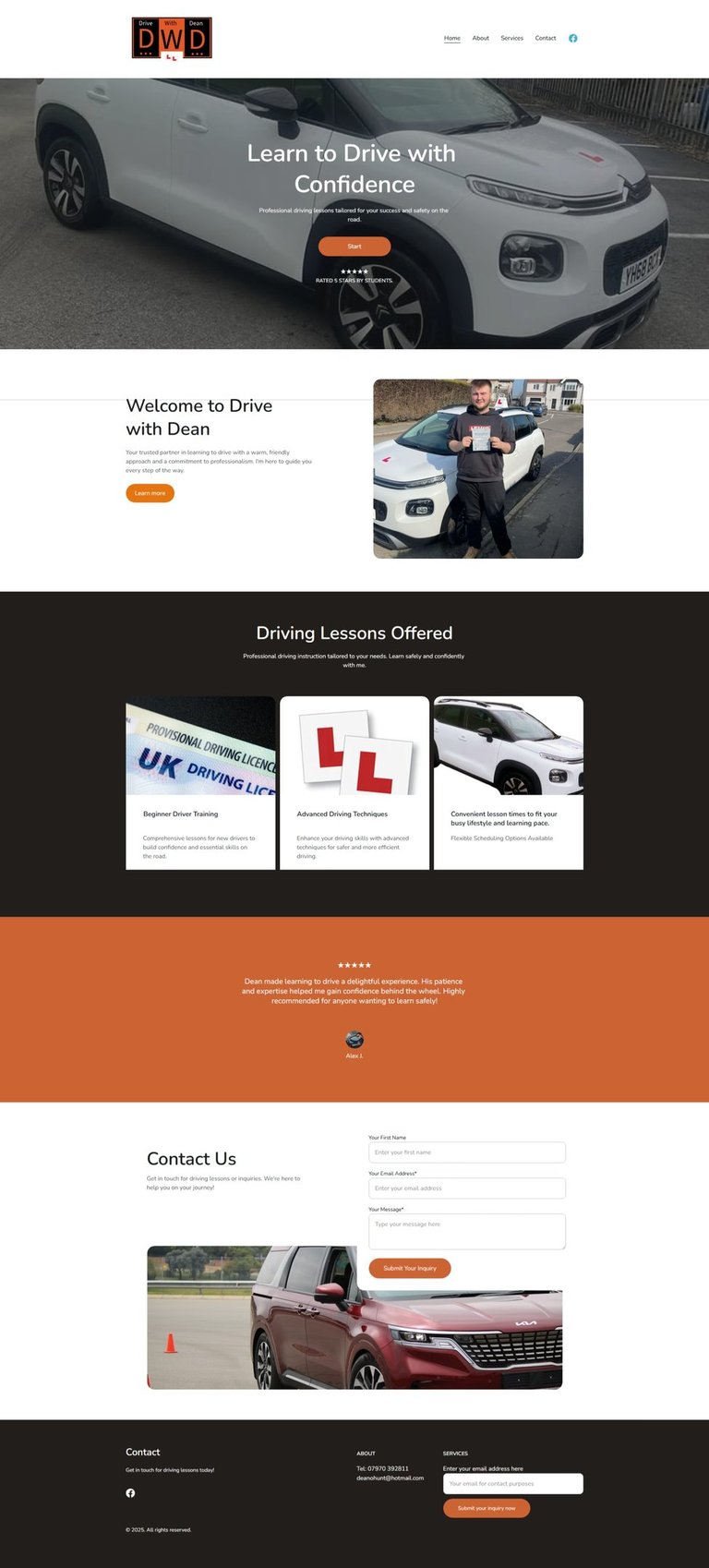 Website Design Example
