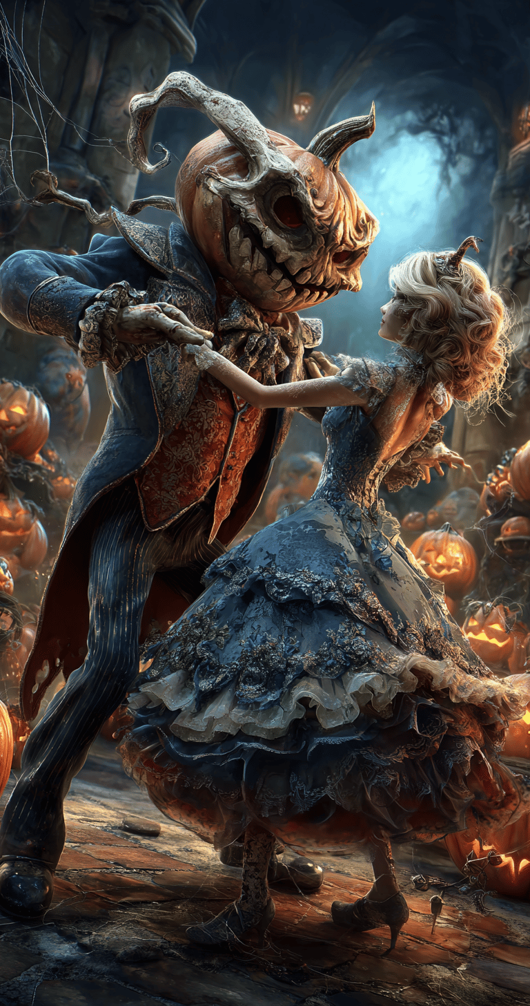 pumpkin king dancing