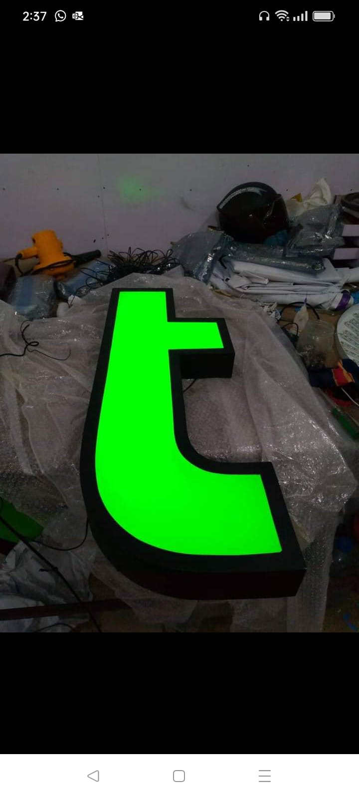 3D neon sign printing