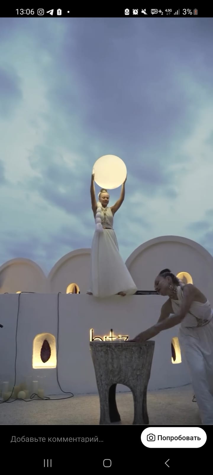 Artistic and elegant shows. spiritual shows