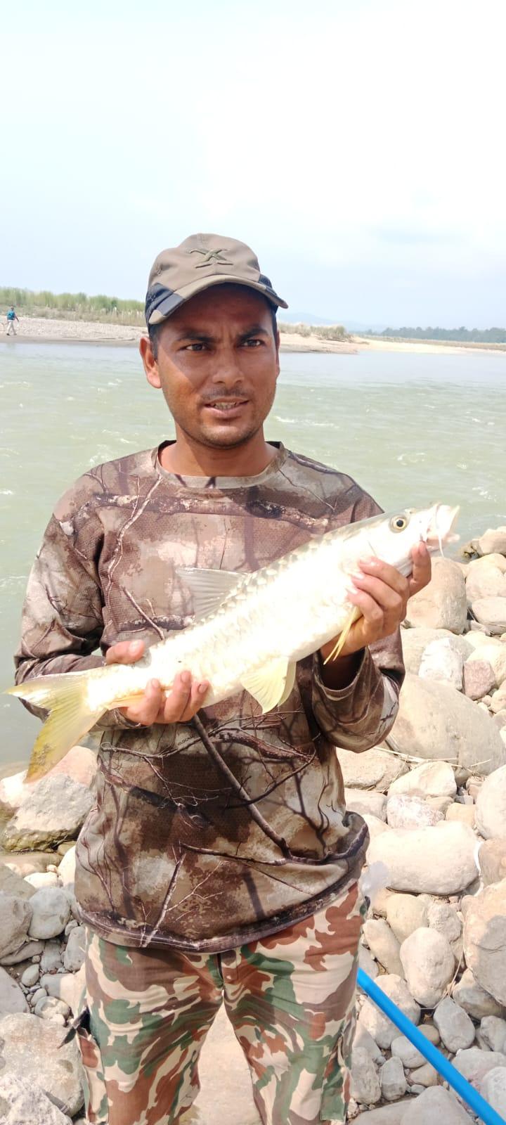 responsible fishing in Bardia National Park