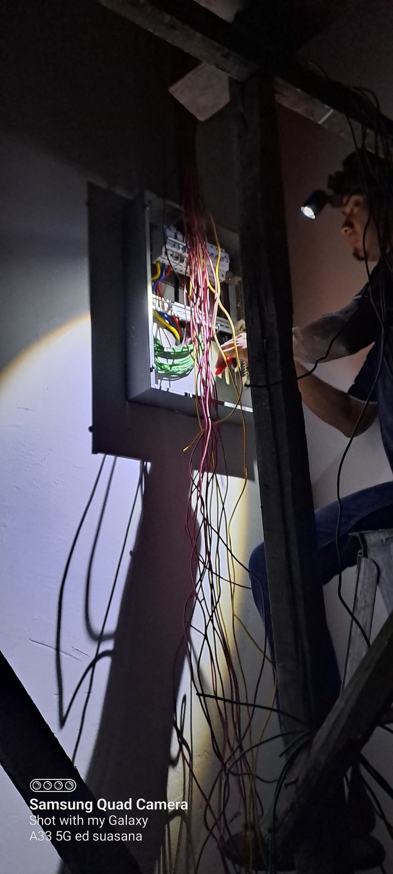 Suasana Electrical wiring and panel installation by certified electrician expert.