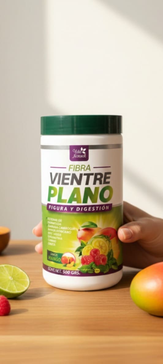 fibra natural vientre plano