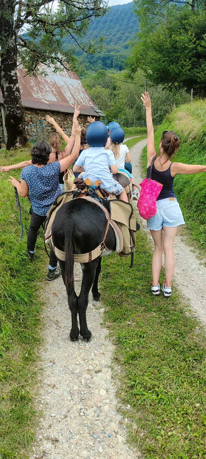 balade accompagnée âne