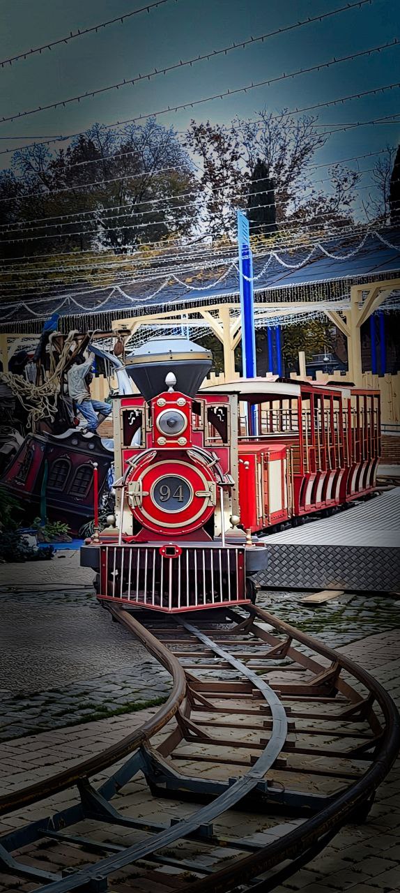 tren eléctrico clásico alquiler adultos y niños