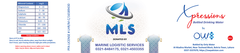 Xpressions by OW- Marine Logistics Services Lahore Pakistan