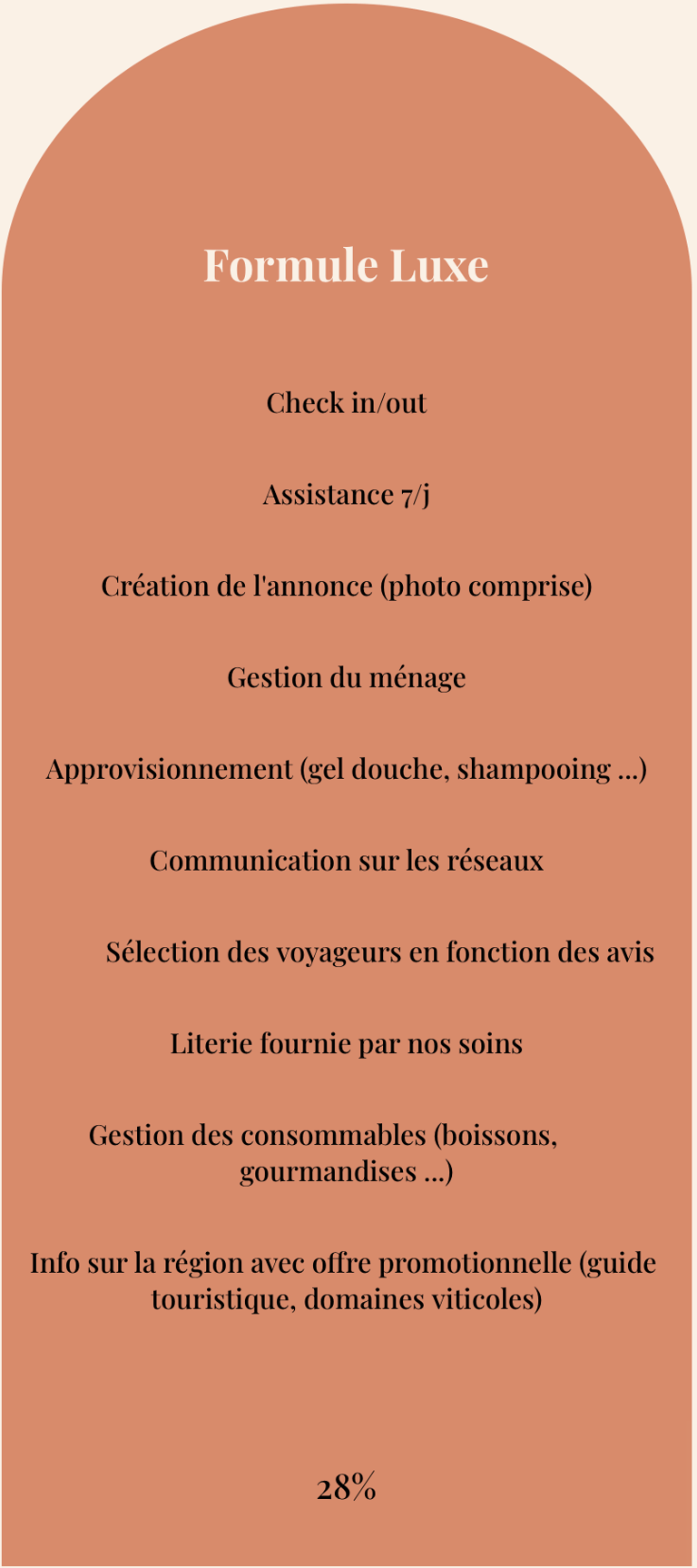 Formule luxe