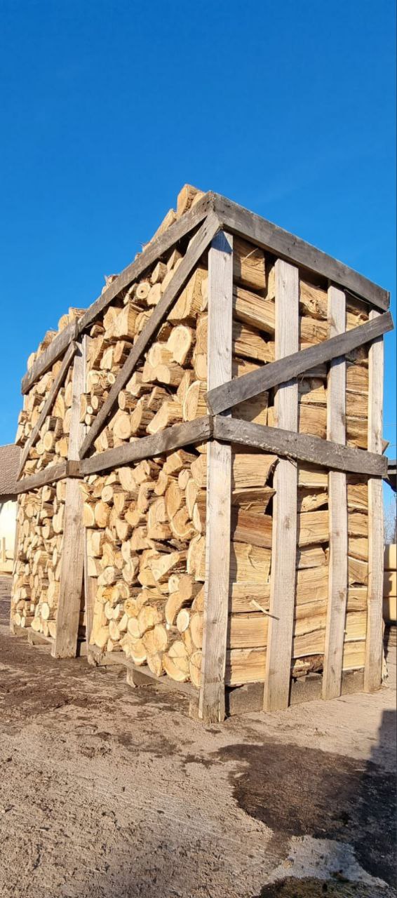 Brennholz, eiche, Robinie