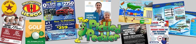 Graphic designer for print ads, brochure design, logo design, flyer designer