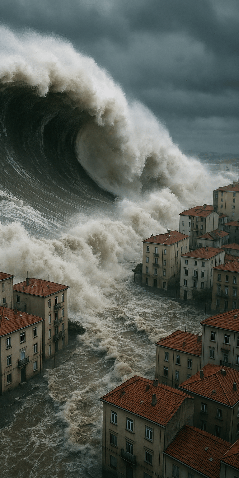 Illustration pour la journée mondiale de sensibilisation aux tsunamis