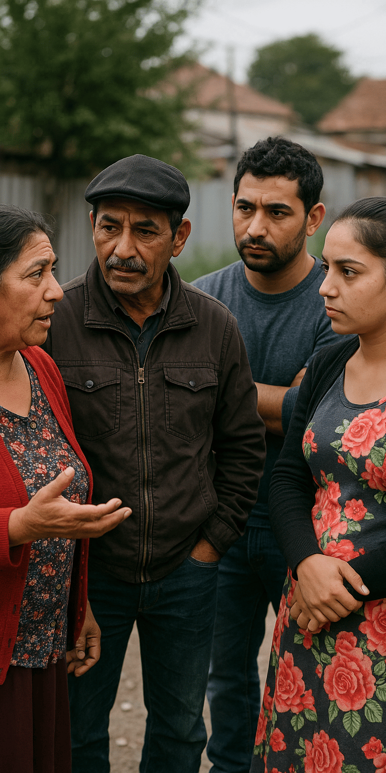 Des Roms discutent Pour la Journée mondiale de la langue Rromani