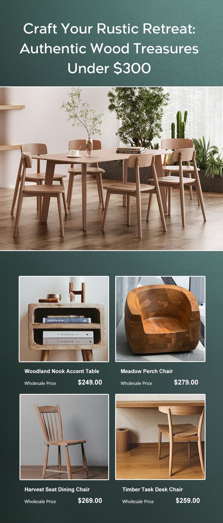 Home decor company email marketing campaign by Urbrand Studio