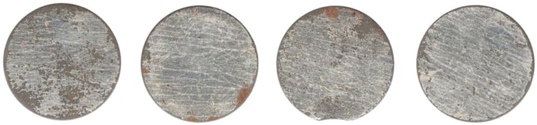 1956 Figuritas Cola Basquetball Tin Disc Rare Basketball Cards Argentina (back)