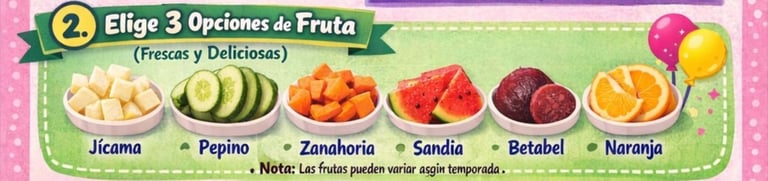 fruta opciones