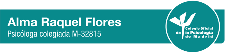 Acreditación Psicóloga Colegiada COP Madrid