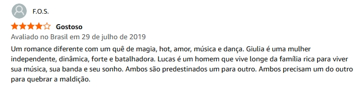 Avaliação Cliente Amazon